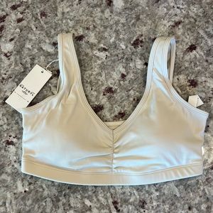 Naturyl by Niykee “ the basic active bra “ size S color Oat new with tags